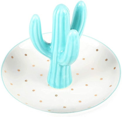 Aloe Ring Holder,cactus Ring Dish,jewelry Holder Trinket Tray For