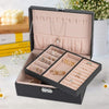 PU Leather Organizer Holder Boxes with Lock