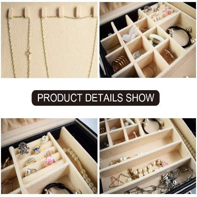 Jewelry Box with Removable Tray