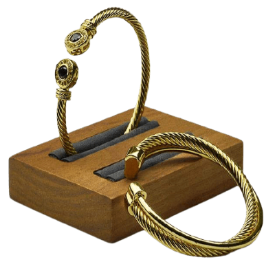 Wooden Bracelet Display Stand