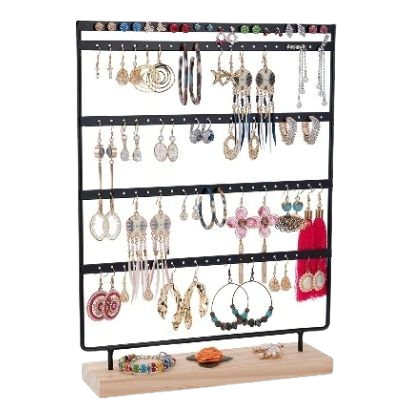 Earrings Organizer Stand Earring Holder Display Stand With100 Holes 5 Tier  Jewel