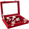 24 Grid Jewelry Box for Rings & Earrings